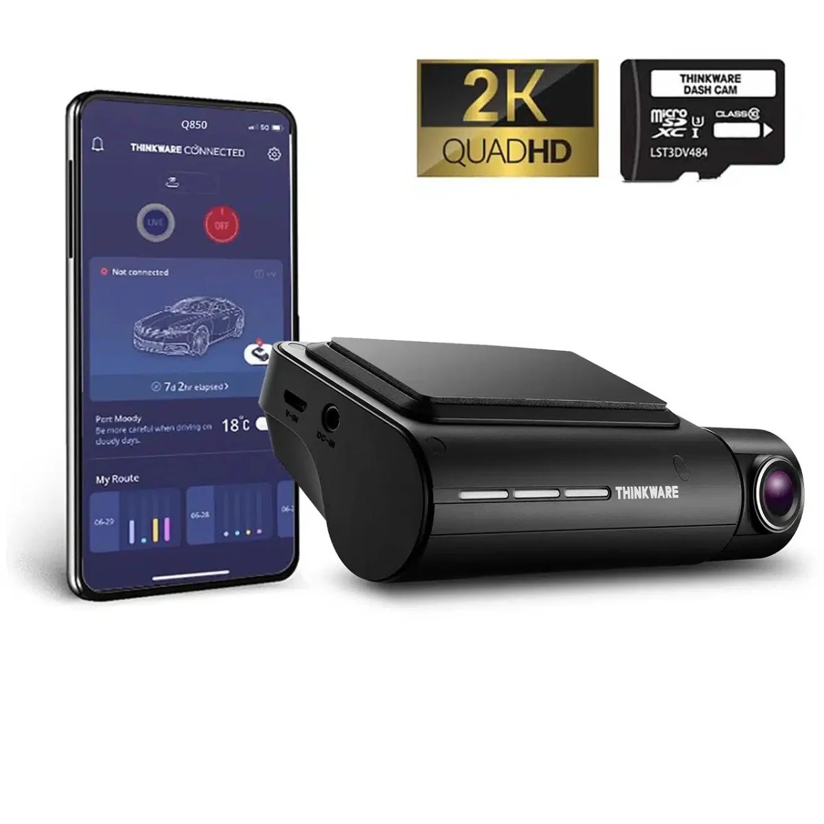 Forward facing dash cams